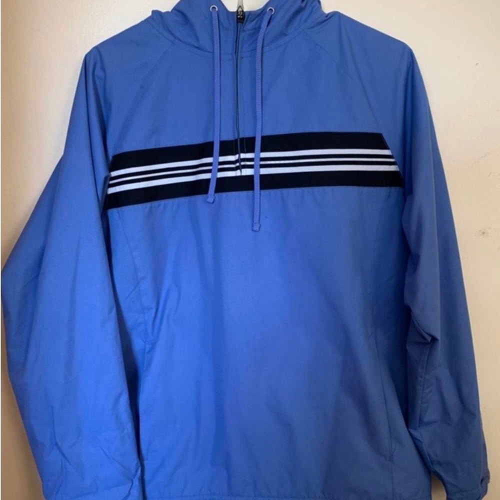 Vintage Reebok Periwinkle Blue Half-Zip Windbreaker